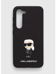 Obal na telefon Karl Lagerfeld S23 S911 černá barva