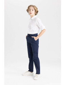 DEFACTO Boy Regular Fit Standard Leg Gabardine Trousers