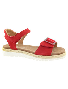 ARA Dámské kožené červené sandály 1238111-19-255