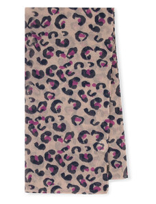 Dámský jemný šátek s leopardím potiskem Wittchen, -, polyester