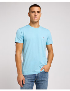 Pánské Tričko S Krátkým Rukávem Lee Ss Patch Logo Tee Preppy Blue