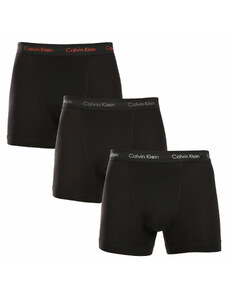 3PACK pánské boxerky Calvin Klein černé (U2662G-MWO)