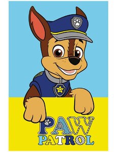 Carbotex Dětský ručník Tlapková patrola - Paw Patrol - motiv policista Chase - 100% bavlna - 30 x 50 cm