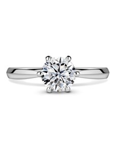Danfil Minerva | Zásnubní prsten se středovým diamantem 1.000ct, bílé zlato 46