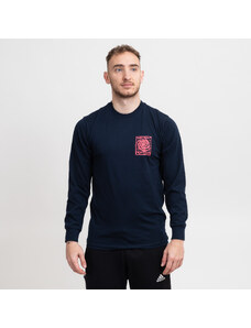 Vans LOGO SPACE LS TEE Navy