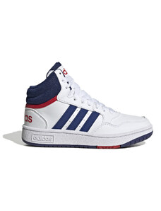 adidas Performance adidas HOOPS 3.0 MID K FTWWHT/VICBLU/BETSCA