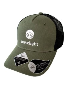 Gramino s.r.o. Kšiltovka Travelight Trucker Hat - olivová/černá