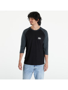 Pánské tričko Horsefeathers Bronco Raglan T-Shirt Black/ Gray