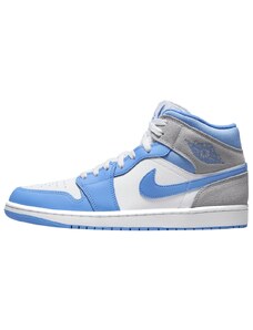 Jordan 1 Mid University Blue Grey