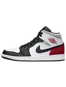 Jordan 1 Mid SE Red Black Toe