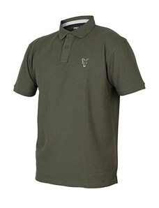 Fox Triko Collection Green & Silver Polo Shirt -
