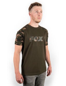 Fox Triko Camo/Khaki Chest Print T-Shirt -