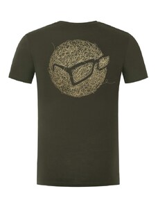 Korda Triko Birdsnest Tee Dark Olive - L