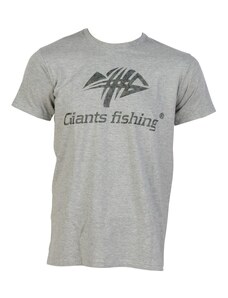 Giants Fishing Tričko pánské šedé Camo Logo -
