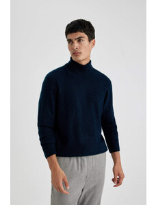 DEFACTO Standard Fit Turtleneck Knitwear Pullover