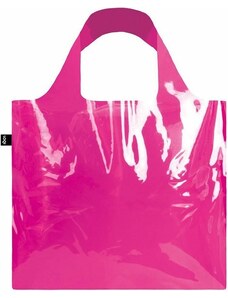 LOQI taška Transparent Pink Bag