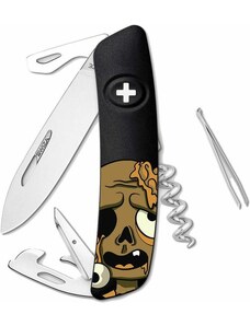 Swiza švýcarský kapesní nůž D03 Halloween Zombie black