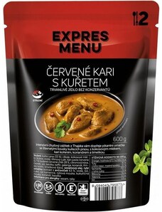 Expres Menu červené kari s kuřetem 600g