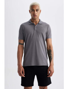 DEFACTO Slim Fit Polo Collar Pique T-Shirt