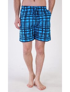 Gazzaz Pánské pyžamové šortky David - modrá