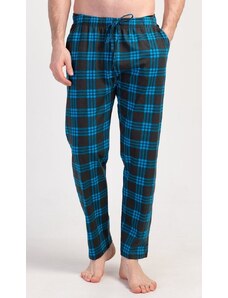 Gazzaz Pánské pyžamové kalhoty Albert - tyrkysová