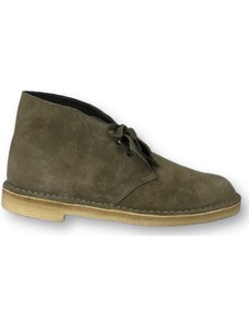 Clarks Kozačky 176626 KHAKI >