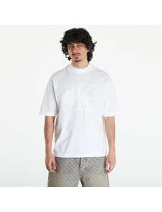 Pánské tričko Calvin Klein Jeans Premium Monologo Tee White