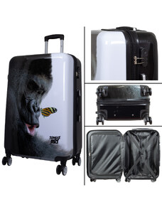 Cestovní zavazadlo - Kufr - Monopol - Gorilla - Velikost M - Objem 66 Litrů