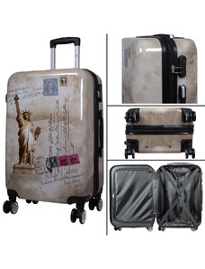 Cestovní zavazadlo - Kufr - Monopol - New York - Velikost L - Objem 94 Litrů