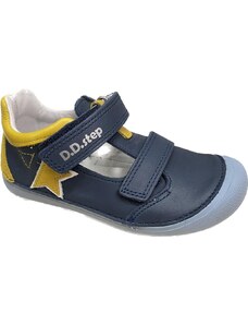 Barefoot tenisky - sandále D.D.STEP H063-897 - modré