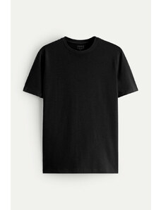 Hendrix Tričko, Barva Černá, s Potiskem Basic T Shirt