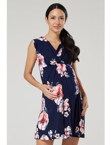 Květinové těhotenské a kojící šaty 3v1 Happy Mama