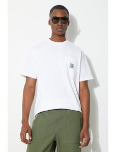 Bavlněné tričko Carhartt WIP S/S Field Pocket T-Shirt bílá barva, s aplikací, I033265.02XX