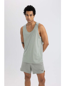 DEFACTO Standard Fit Crew Neck Short Sleeve Undershirt