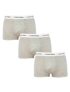 3PACK pánské boxerky Calvin Klein šedé (U2664G-KS0)