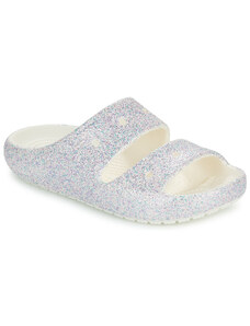 Crocs Sandály Dětské Classic Glitter Sandal v2 K >