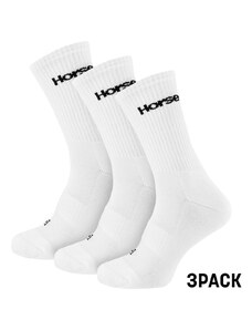 Ponožky Horsefeathers Delete Premium Wmns 3Pack - white