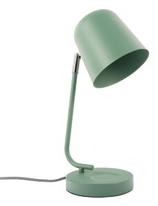 Time for home Zelená kovová stolní lampa Enio