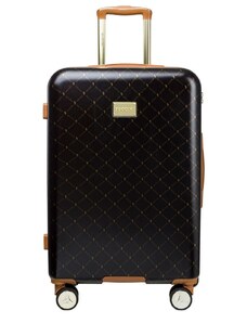 Kvalitní značkové kufry střední Puccini ABS8023B 2 černý