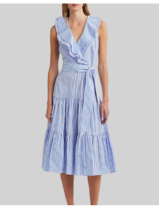 LAUREN RALPH LAUREN Y/D 70S BROADCLOTH-DRESS