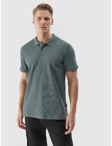 4F Pánské polo tričko regular - khaki