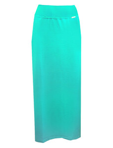 Modestia Maxi sukně v azurové barvě