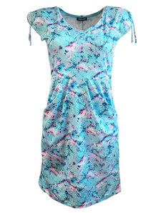 Modestia Letní šaty ve světle modré barvě
