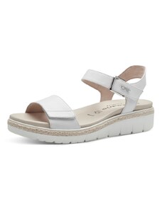 Tamaris Sandali con plateau - black leather/nero