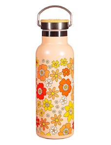 Sass & Belle nerezová láhev na vodu 70s Floral - 500ml