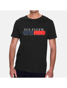 Pánské černé triko Tommy Hilfiger 55766