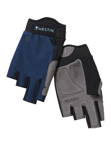 Westin Rukavice Drip Upf Half Finger Glove Petrol Blue