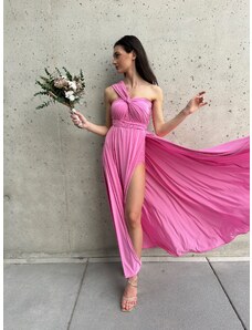 Sqvele Multiway šaty Tiffany růžové shine - LIMITED EDITION