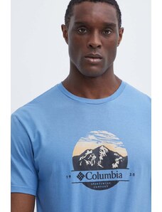 Bavlněné tričko Columbia Path Lake s potiskem, 1934814