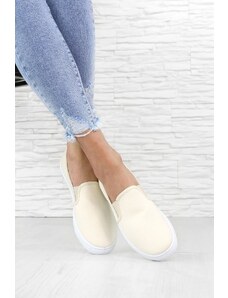 Prety Béžové slip on tenisky 11018-4L.BE